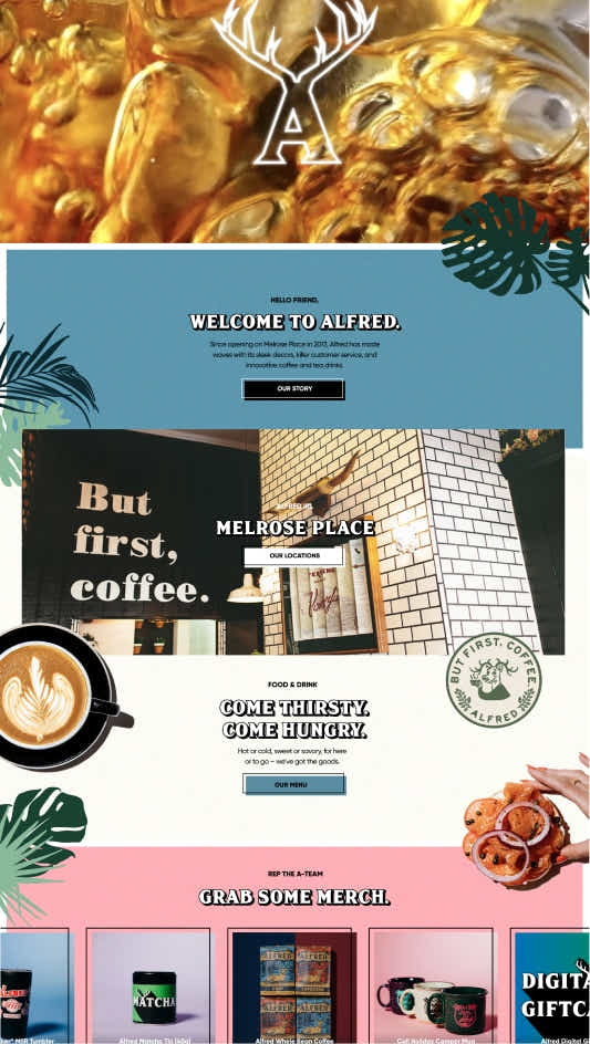 食品和飲品的範例